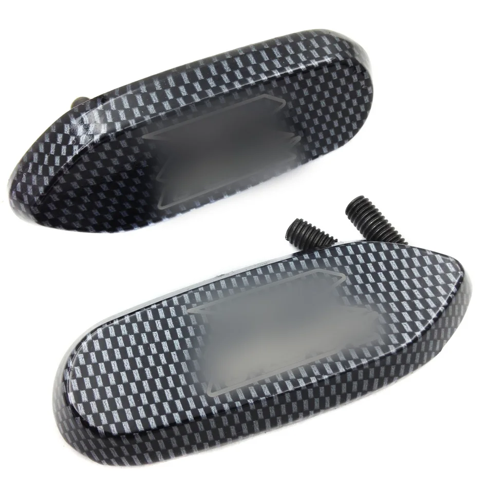 

Mirror Block Off base Plates for Suzu GSXR 600 750 1000 GSX-R 2006-2008 Carbon