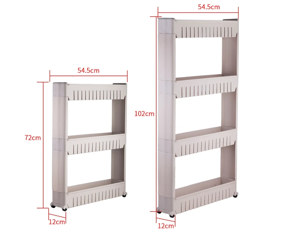 Frap универсальная полка со съемными колесами трещины стеллаж для выставки товаров Ванная комната для хранения стеллаж для хранения мульти-многослойный, для холодильника боковая полка
