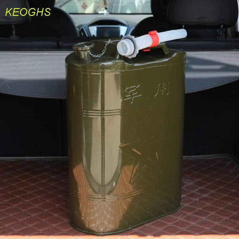 

10L(2.64Gal) Fuel free Petrol cans Jerry cans military Fuel Tank Spare Petrol Oil Gasoline Cans Car Motorcycle Tanks