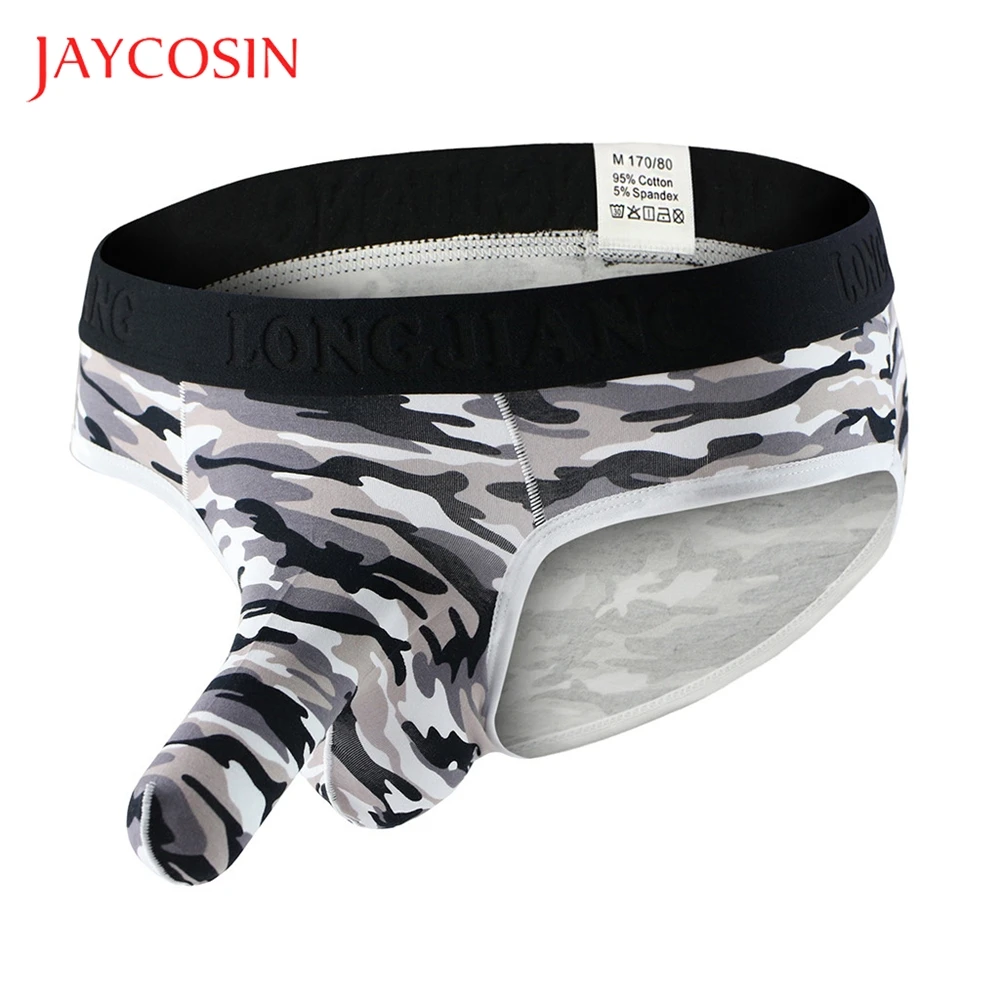 Трусы брифы JAYCOSIN мужские пикантные мягкие трусы пикантное нижнее белье