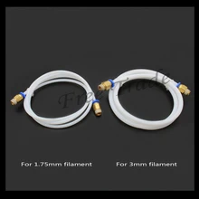 1M 3D Printer PTFE Tube for Long-distance 3D Printer J-head Hotend for 1.75mm/3.0mm Bowden Extruder Free shipping
