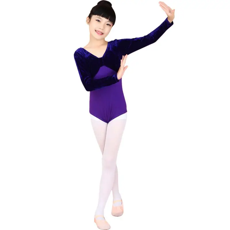 ACSUSS Girls Long Sleeves Unitard Full Body Leotard Ballet Dance Costumes Gymnastics Jumpsuit Activewear ACSUSS Girls Long Sleeves Unitard Full Body Leotard Ballet Dance Costumes Gymnastics Jumpsuit Activewear