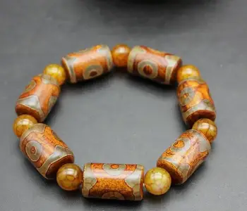 

The popular Chalcedony Tibet bead bracelet fashion accessories all-match male friends or family