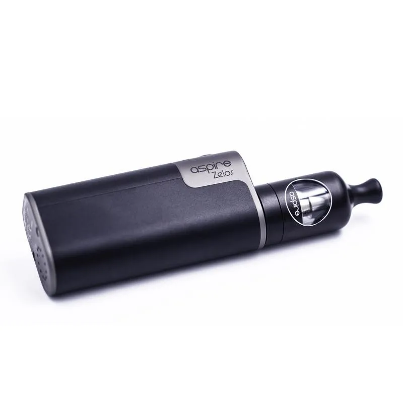 100% Оригинал Aspire зелос 50 Вт комплект с поле mod VAPE 2500 мАч Батарея 2 мл Наутилус Танк