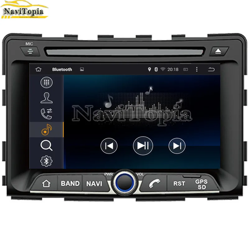Best NAVITOPIA 4G RAM 64G ROM PX6 Six Core Android 9.0 Car DVD GPS for Ssangyong Rexton 2006- for Rodius 2004 2005 2006-2013 2014 6