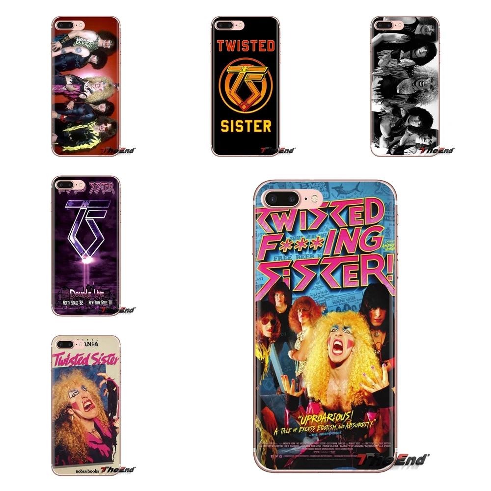 For LG Spirit Motorola Moto X4 E4 E5 G5 G5S G6 Z Z2 Z3 G2 G3 C Play Plus Mini Twisted Sister new York Gorgeous band Phone Covers |