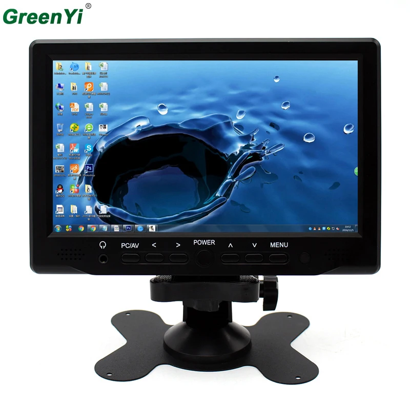 

7Inch 800x 480 TFT Color LCD AV Vehicle Car Rearview Monitor HDMI VGA AV