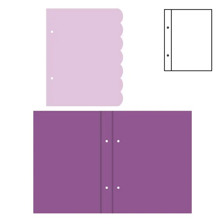 

HamyHo Metal Cutting Dies Loose-leaf Notebook Dies Cut Scrapbooking Stamping Dies Album Card Photo Decorate Craft 2018 New
