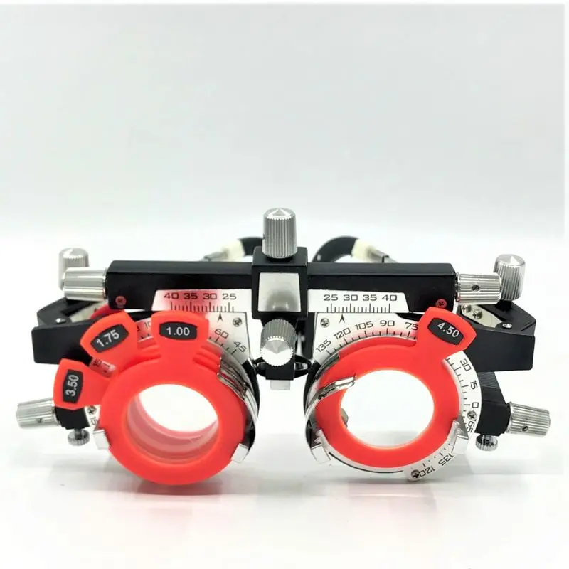 Cheap Optical Trail Lens Frame Glasses Titanium Alloy Universal Adjustable Accessories Optometry Ophthalmologist Test Frame