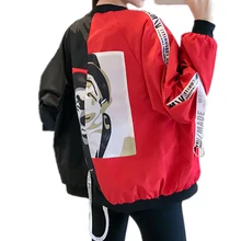 Женские куртки Новая летняя Женская Базовая куртка модная тонкая ветровка верхняя одежда бомбер женская бейсбольная куртка