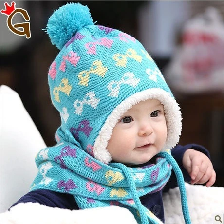 Baby Kids Boy Cute Winter Cap Hat New York