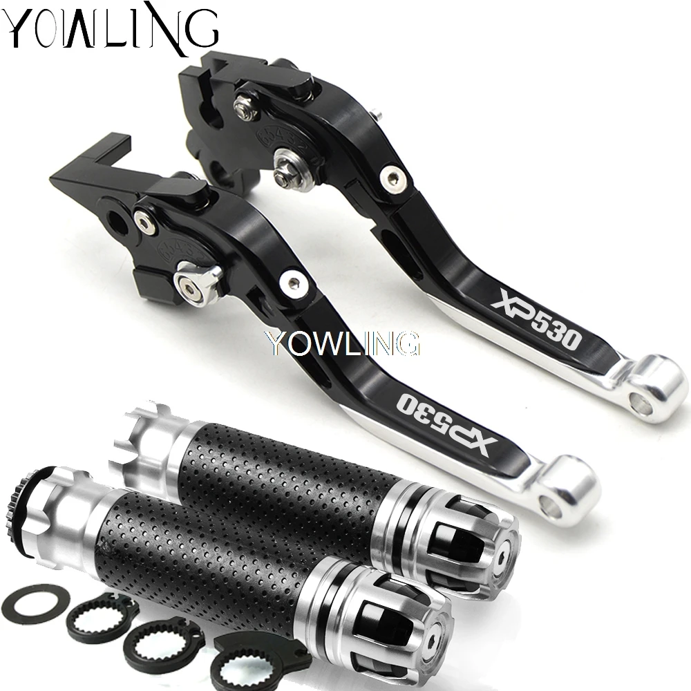 Motorcycle Brake Clutch Lever Adjustable Motorbike Handle Bar Accessories 3D Rhombus CNC With Logo For Kawasaki NINJA650 Z 650 Z650 2016-2020 Lever (Color : Black - View #8