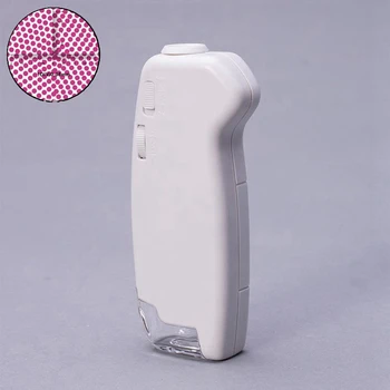 

40X LED Illuminated Mini Magnifier Pocket Microscope With Scale MG81001-2A