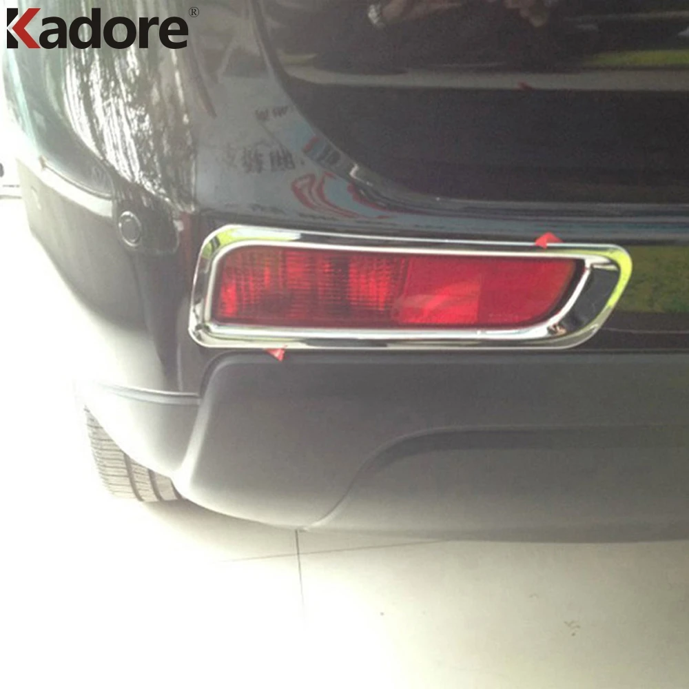 For Mitsubishi Outlander 2013-2015 ABS Chrome Rear Tail Fog Light Lamp Cover Trim Decoration Foglight Protector Exterior Parts For Mitsubishi Outlander 2013-2015 ABS Chrome Rear Tail Fog Light Lamp Cover Trim Decoration Foglight Protector Exterior Parts