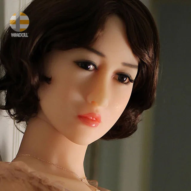 European Life Size Silicone Sex Dolls Head Exceedingly Fascinating 