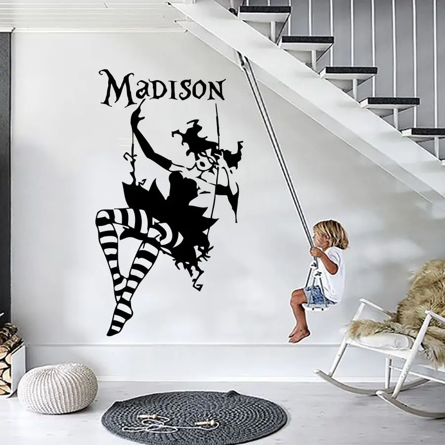 Alice In Wonderland Wall Decals Stickers Name Decal Vinyl For Girl