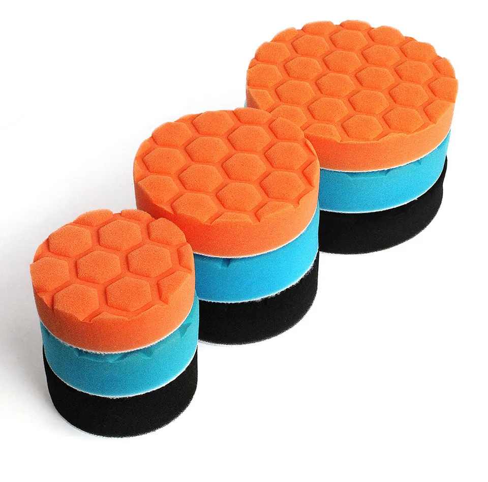 ZL-CPT014 Car Polishing Pad Kit with 3/4/5 Inch Waxing Foam Pad