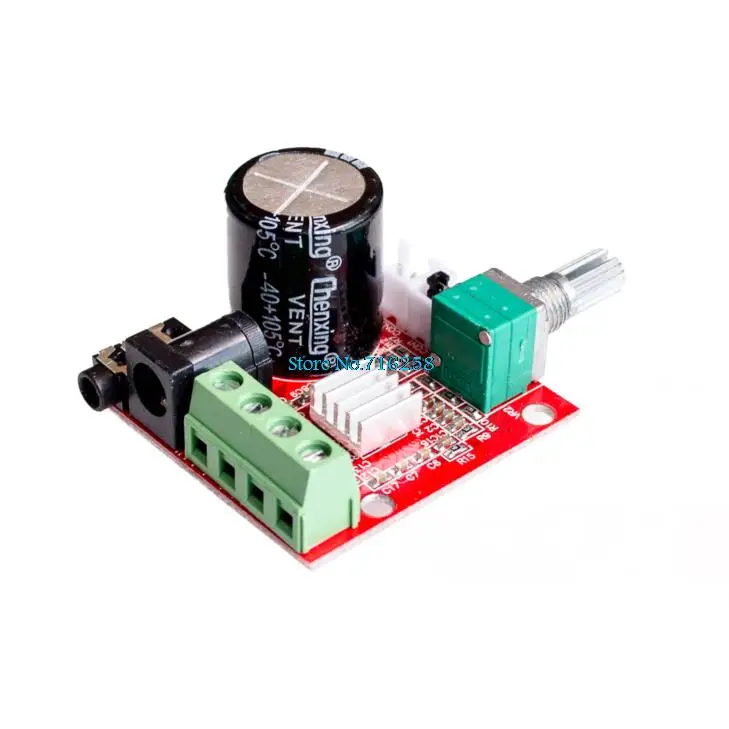 ! 10 шт./лот 12 В мини Hi Fi PAM8610 аудио стерео усилитель плата 2X10W двухканальный D Класс