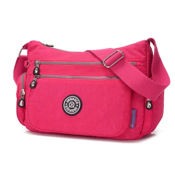 

Women's handbag 2020 Shoulder bag messenger bag casual light travel bag waterproof nylon multi-colored 15 colors nappy bag