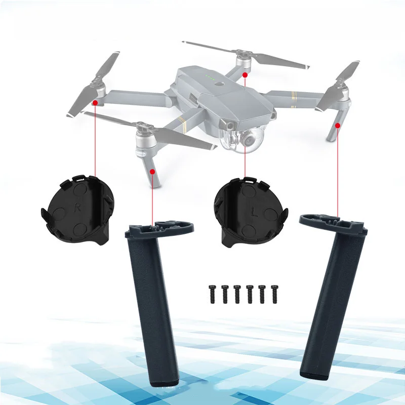 Комплекты шасси для DJI Mavic Pro Дрон Замена ног моторная база левый и правый Передние