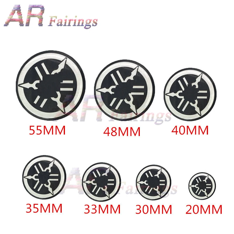 Tank Pad Fairing Emblem Decal Sticker For YAMAHA YZF R1 R6 XJR FJR MT TMAX FZR