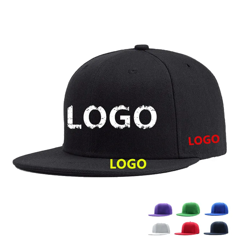 

Customized Embroidery LOGO Snapback Cap Man And Women Dad Hat Hip Hop Trucker Bone Unisex Hats Adjustable Baseball Caps