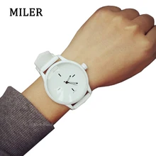 Black White Silicone Quartz Watches Women Fashion Brand Men Watches reloj mujer Casual Sports Ladies watches Relogio Feminino