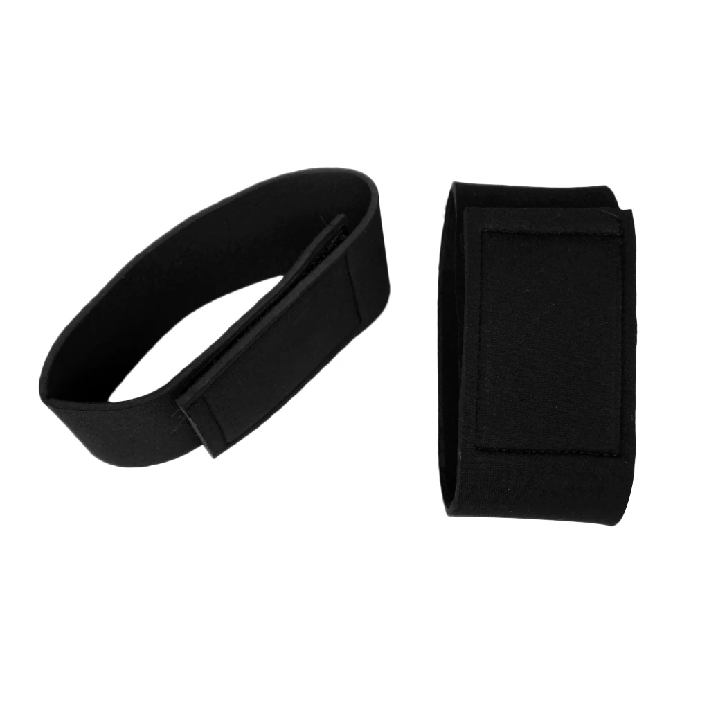 

2 Pack Magic Self-adhesive Stretchable Ankle Pant Garters for Waders Fly Fishing Riding Hunting Black Hunting Accessories