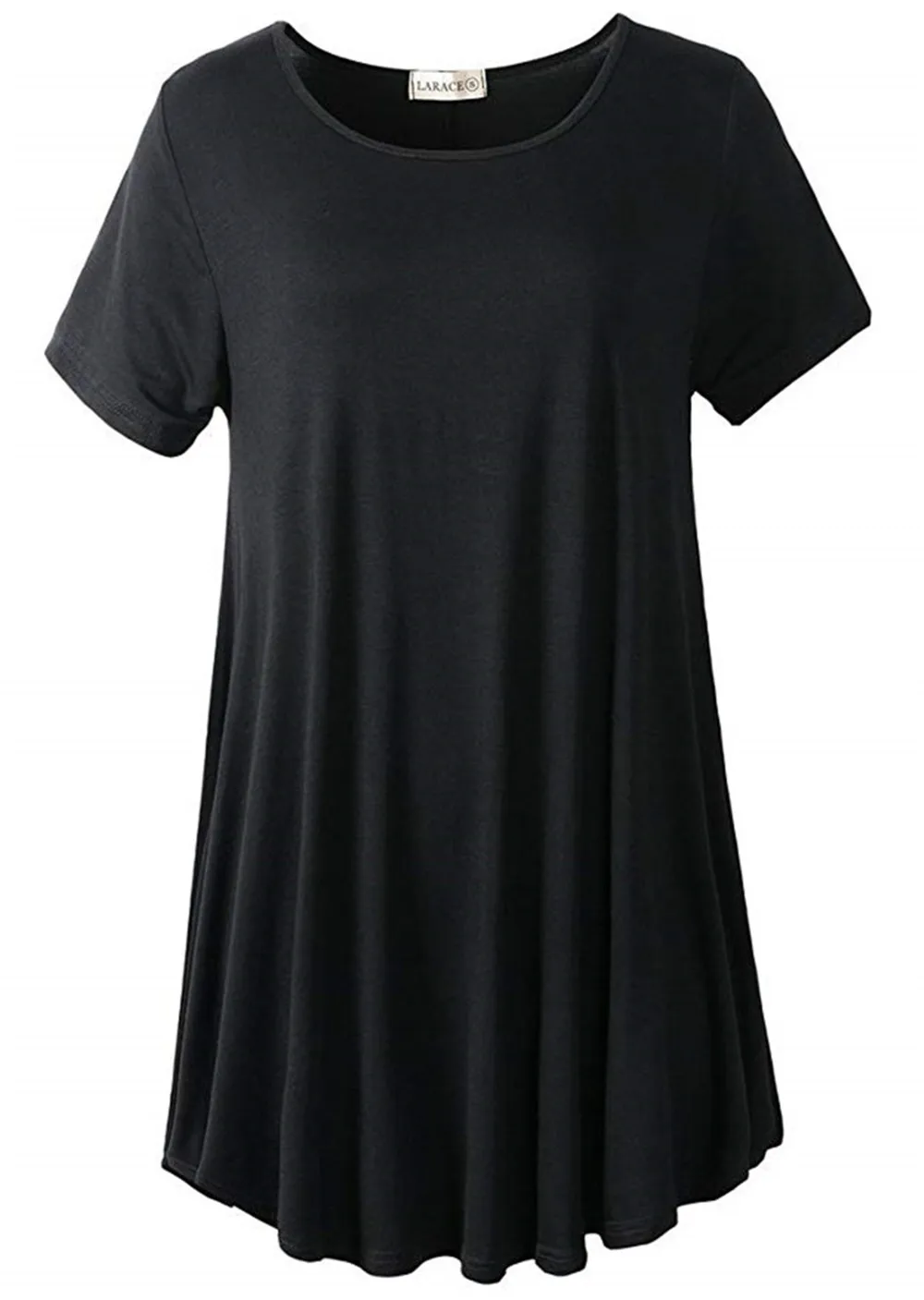 

2019 t shirt Women Short Sleeves Flare Tunic Tops for Leggings Flowy t Shirt Fashion Brand Clothing t shirt