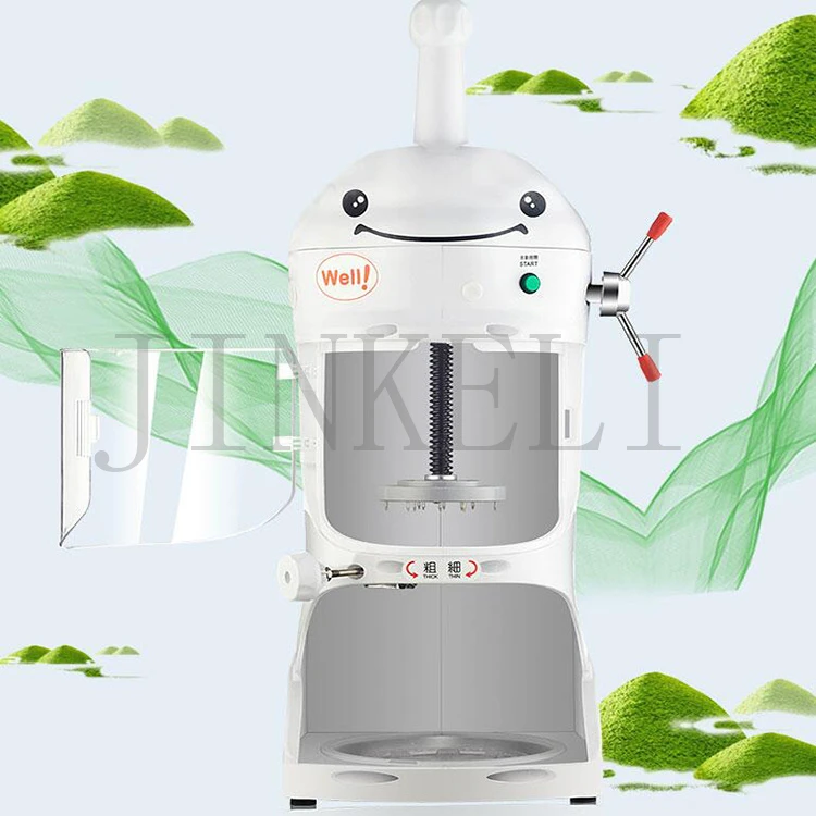 

Free shipping bubble Tea Shop Sand Ice crusher crushed ice block maker Snowflake ice shaker fancy ice shaking machine sale
