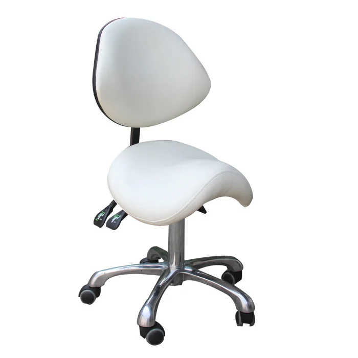 Стандартный стоматологический мобильный стул седло стул доктора из искусственной кожи стоматологический стул спа-качалка стул с поддержкой спины для красоты