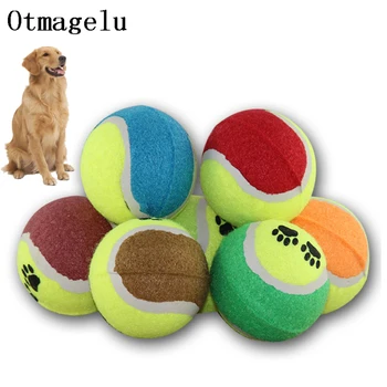 

Otmagelu Pet Small Dog Treats Puppy Cat Interactive Training Bite Ball Toy for Large Dog Chew Toy Tooth Cleaning Puzzle Balls