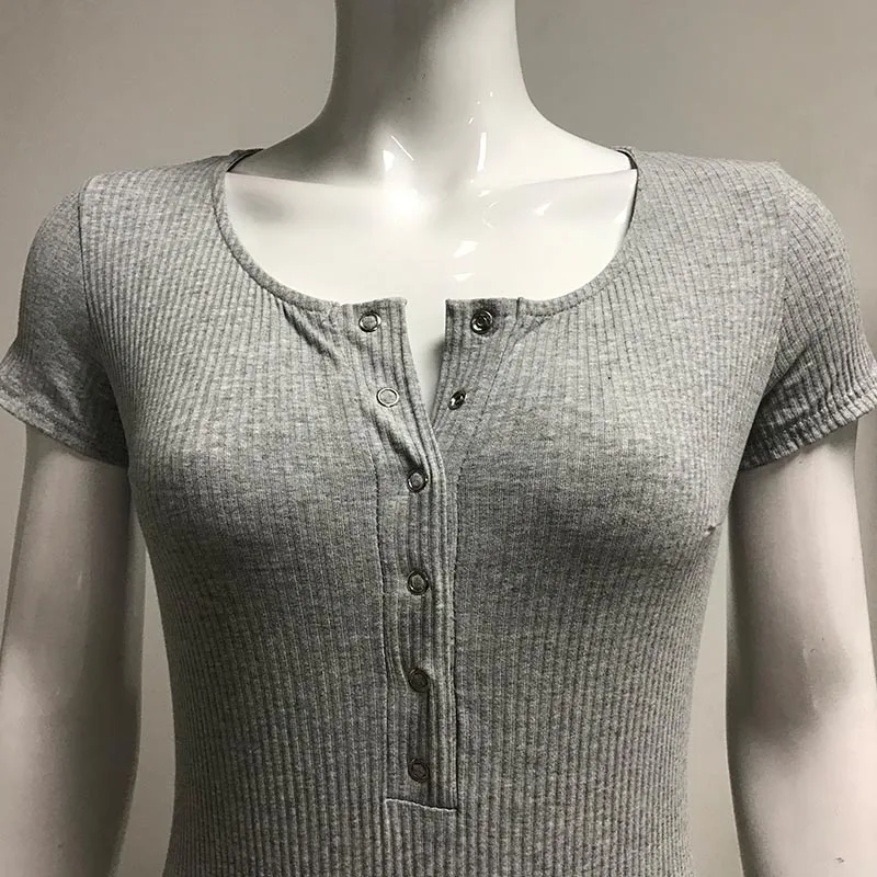 ribber short sleeve bodysuit women12