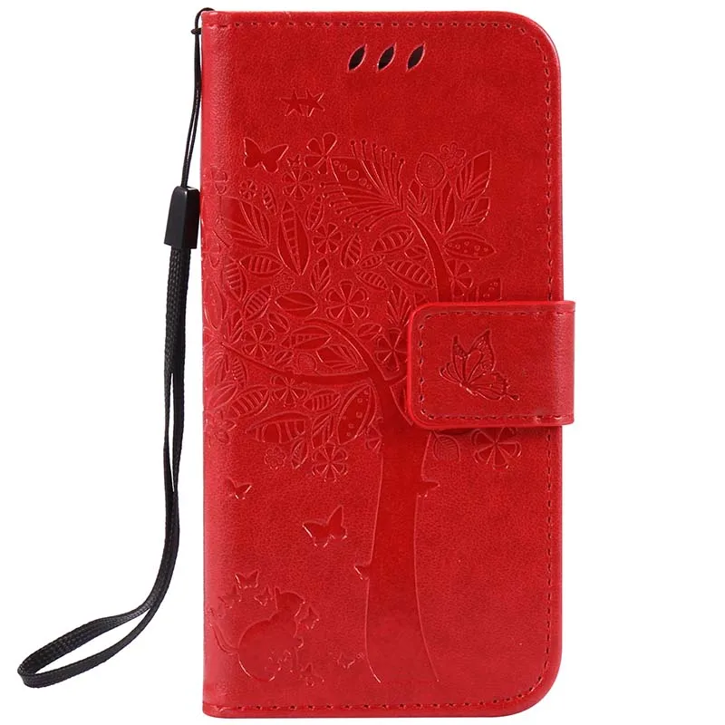 Coque чехол для Xio mi Red mi 4X 4A 3S mi 5X5 6 8 A1 Чехол-кошелек для Xio mi Red mi Note 3 4X5 5A 6 Pro Pocophone F1 чехол s - Цвет: red 2