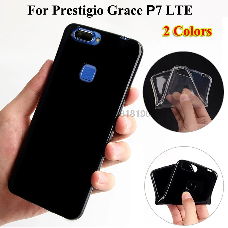 Роскошный мягкий Силиконовый ТПУ чехол для Prestigio Grace P7 LTE задняя крышка Защитные