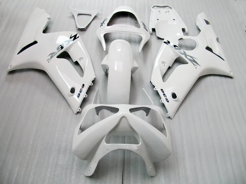 7gifts+ Glossy white fairing kit FOR KAWASAKI NINJA ZX 6R 636 03 04 ZX-6R 03-04 ZX6R 2003 2004 fairings W001 | Автомобили и