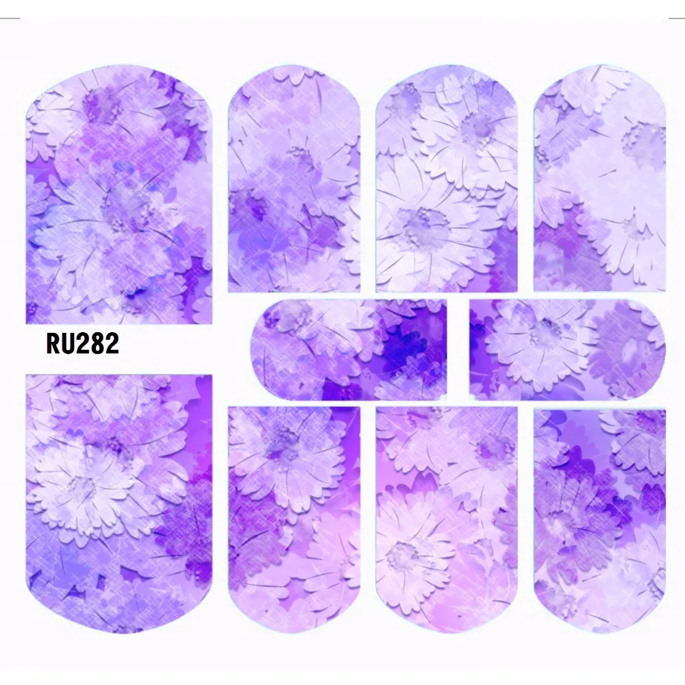 Наклейка с цветочным рисунком|water decals|stickers waternail sticker water |