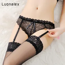 Hot Sexy Lingerie Fashion Lace Ladies Womens Top Thigh-highs Stockings Within Temptation Suspender Garter Belt Transparent Socks