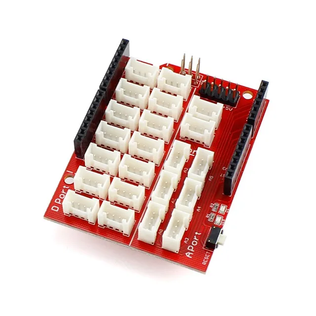 Best Price Elecrow Hot Selling New Updated Crowtail Base Shield 2.0 for Arduino Compatible IDE Electronic DIY Kit Component Modules Best Price Elecrow Hot Selling New Updated Crowtail Base Shield 2.0 for Arduino Compatible IDE Electronic DIY Kit Component Modules