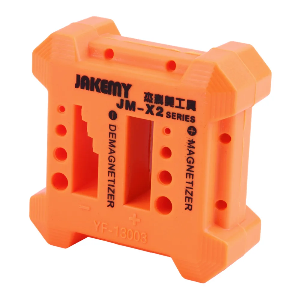 

High Quality X2 Magnetizer Demagnetizer Tool Orange Screwdriver Magnetic Pick Up Tool Screwdriver Magnetic Degaussing