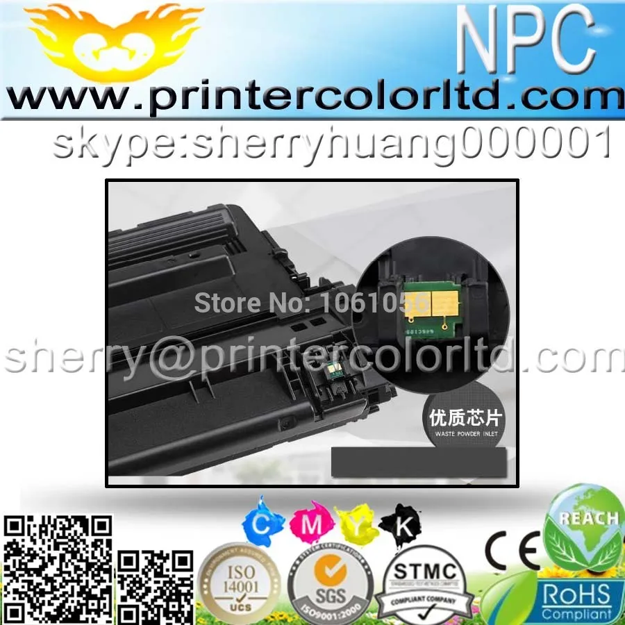 4005) тонер лазерного принтера чип сброса для hp CB400A-CB403A Цвет LaserJet CP4005 CP4005n CP4005dn bkcmy-7.5k