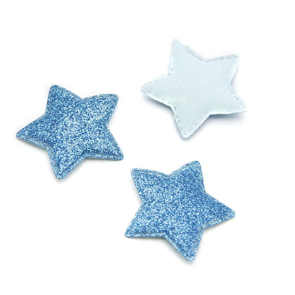 35x35mm David accessories с блестками-звездочками аксессуары 10 штук, материалы для ручных поделок, Свадебная подарочная упаковка, 10Yc2749 - Цвет: 35x35mm