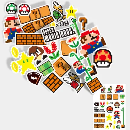

27pcs Game computer phone suitcase sticker