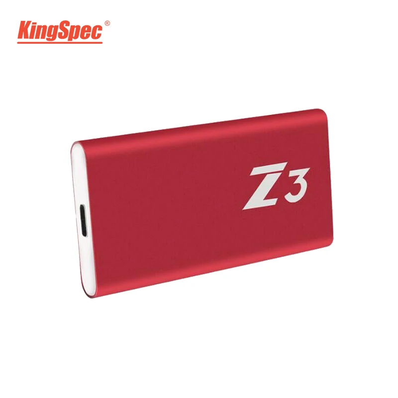 

KingSpec 240gb External SSD Hard Drive hd Type C Portable Solid State Disk USB 3.0 High Speed 1tb for Laptop Desktop