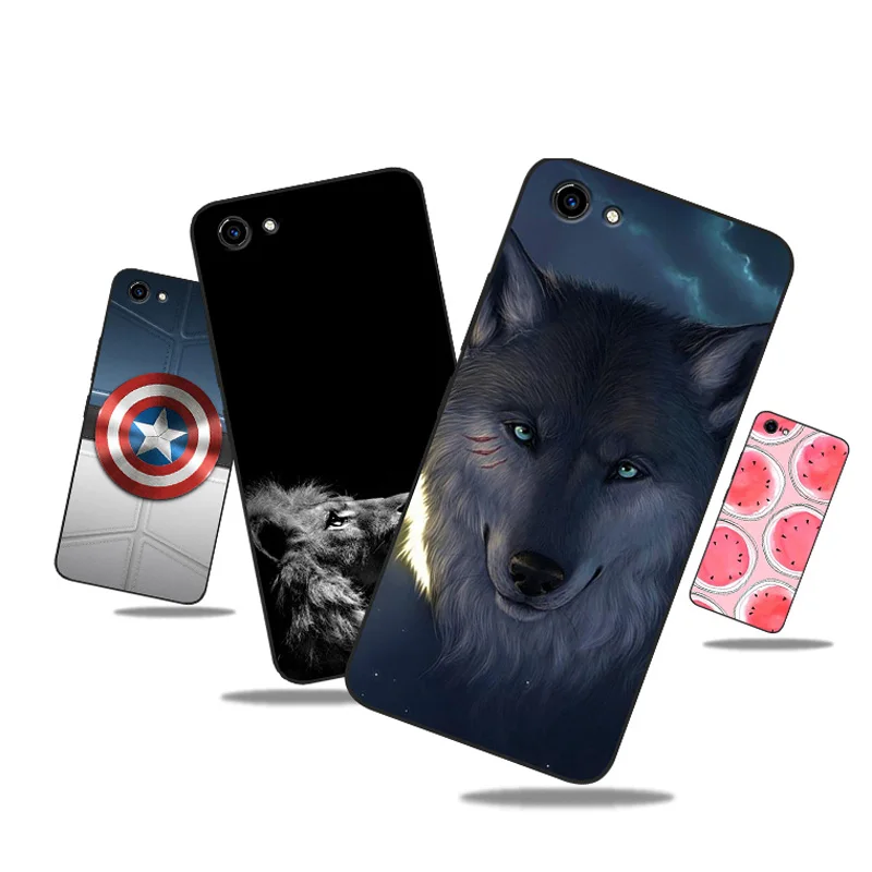 

Soft Case For Vivo Y81 Case Silicone Back Cover Phone Case For Vivo Y81 Y 81 VivoY81 6.22 inch Cartoon Animal Print Capas Coque