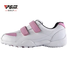 PGM взрослых женщин Дети кроссовки для гольфа женщин Открытый Спорт водонепроницаемый дышащий Легкий Гольф обувь 2 цвета