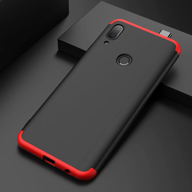  360 Full Shockproof Case For Huawei P Smart Z Case 3 in 1 Hard PC Cover Case For Huawei P Smart Z S - 4000002710866