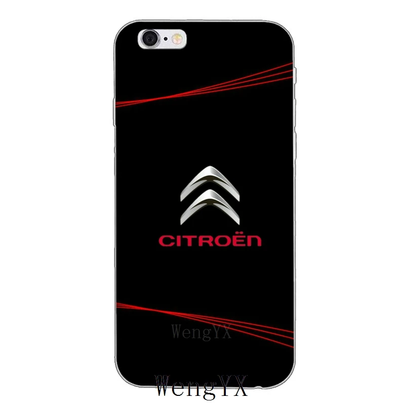 Роскошные Франции автомобиль Citroen логотип мягкий силиконовый чехол для телефона для Xiaomi mi 6 A1 5 5S 5x mi х Макс 2 красный mi Примечание 3 4 5 5A 4X pro plus - Цвет: CitroenLogoA17