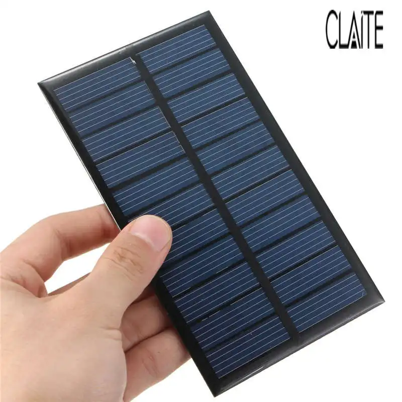 Hot Sale 5.5V 1.6W 266mA Polycrystalline epoxy Solar Panel Solar Cell Solar Module DIY Charger 150x86mm Hot Sale 5.5V 1.6W 266mA Polycrystalline epoxy Solar Panel Solar Cell Solar Module DIY Charger 150x86mm