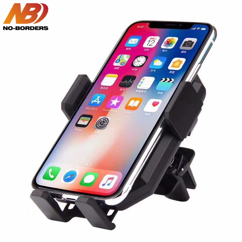 

NO-BORDERS G8 Qi Auto Recognition Car Mount Holder Wireless Smart Flash Charger Charging Pad For iPhone X 8 Plus Samsung S9 S8